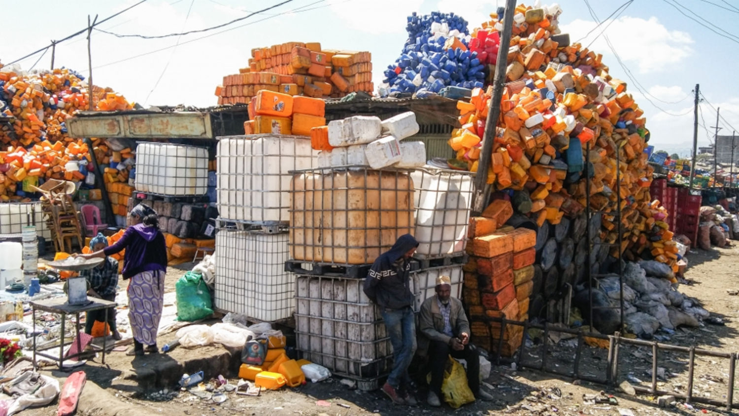 Recykling pojemników na wodę