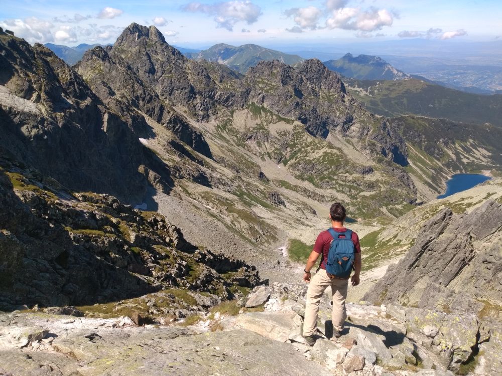 Chwila wytchnienia na jednej z licznych panoram…