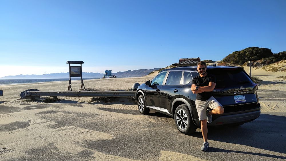 Czekając na zachód słońca nad Ocean Dunes