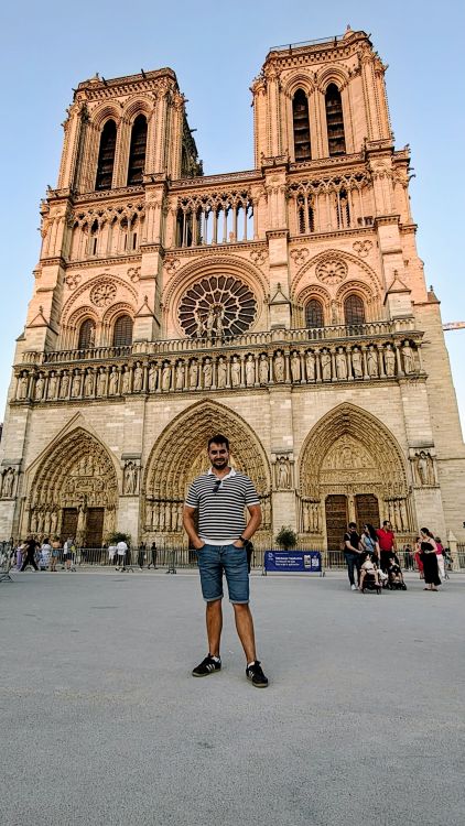 Przed „sercem Paryża” – katedrą Notre Dame