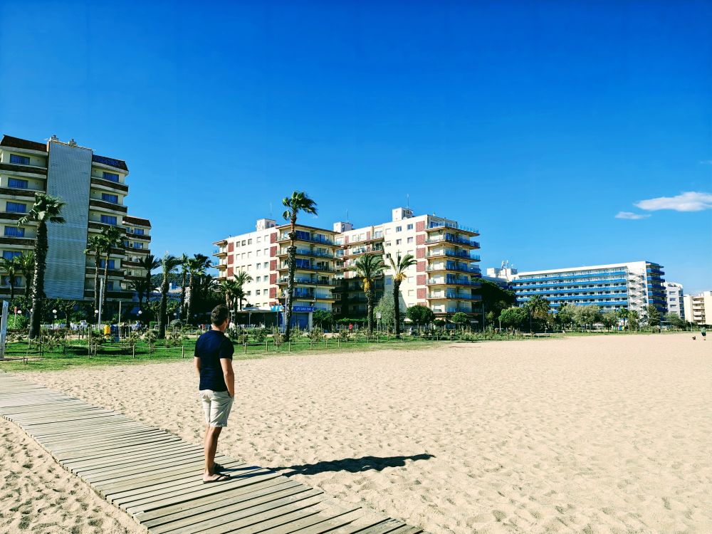 Typowe zabudowa hotelowa Costa Maresme Typowe zabudowa hotelowa Costa Maresme