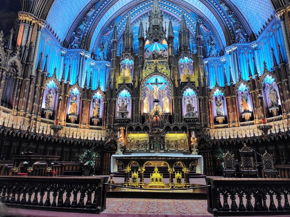 Uczta duchowa i artystyczna – Bazylika Notre Dame w Montrealu Uczta duchowa i artystyczna – Bazylika Notre Dame w Montrealu