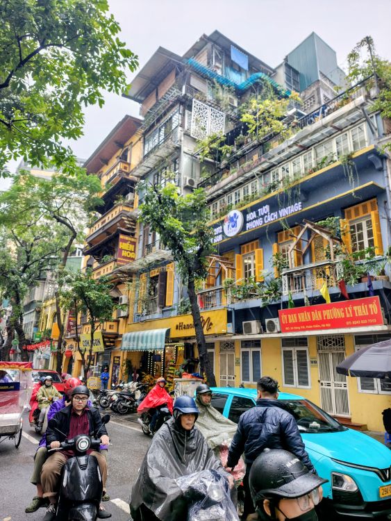 Na ulicy w Hanoi